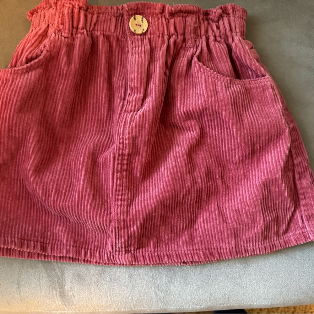 Zara corduroy skirt